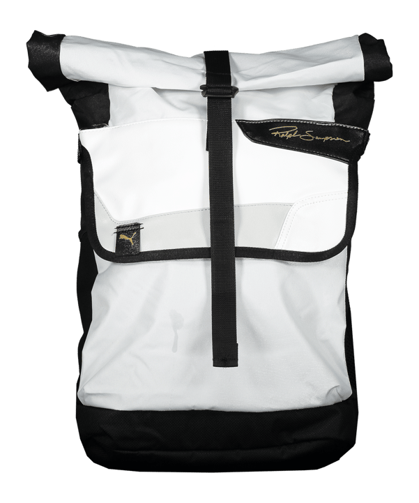 PUMA Ralph Sampson Rolltop Rucksack Weiss F01 - weiss