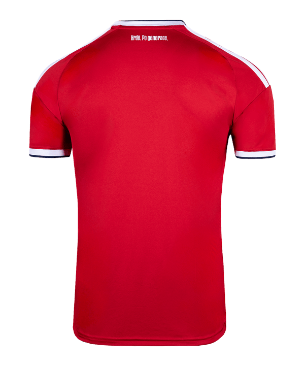adidas FACR République tchèque Maillot Home 2026 Rouge - rouge