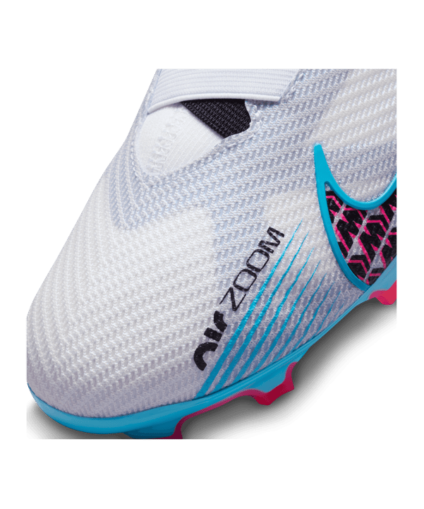 Nike Air Zoom Mercurial Superfly IX Pro FG Blast Weiss Blau Pink F146 - weiss