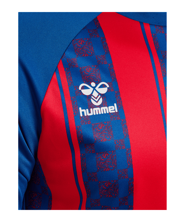 hummel Match Striped Trikot Blau F7358 - blau