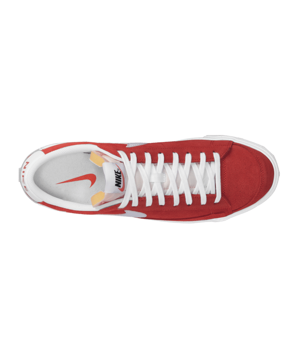 Nike Blazer Low 77 Rot Weiss F600 - rot