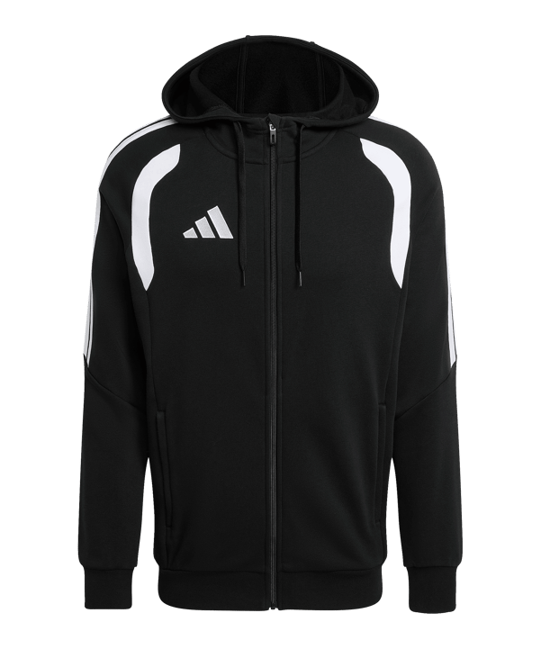 adidas Tiro 26 League Kapuzenjacke Schwarz - schwarz