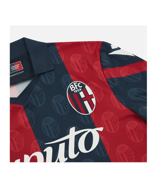 Macron FC Bologna Trikot Home 2023/2024 Blau - blau