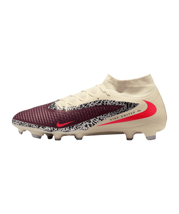 Nike Phantom 6 High Academy FG/MG United Rot F661 - rot