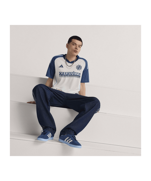adidas Nashville FC Nashville SC Trikot 3rd 2025/2026 Weiß - weiss