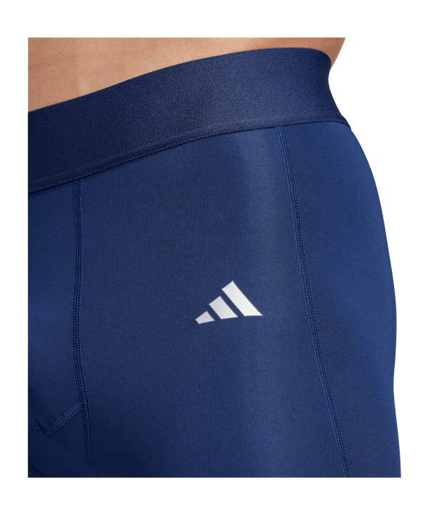 adidas Techfit Tight Strak Blauw - blauw