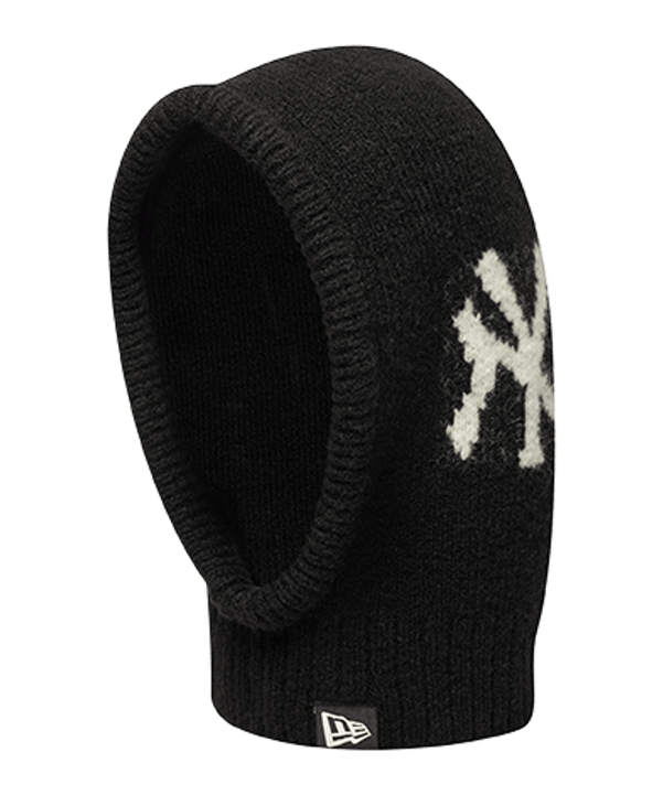 New Era MLB Slouch Balaclava New York Yankees Schal Schwarz - schwarz
