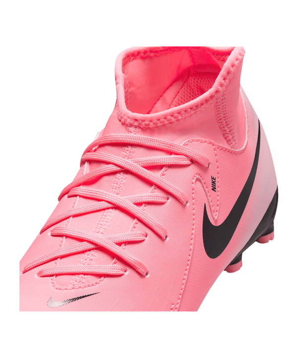 Nike Jr Phantom Luna II Academy FG/MG Mad Brilliance Kids Rot Schwarz F600 - rot