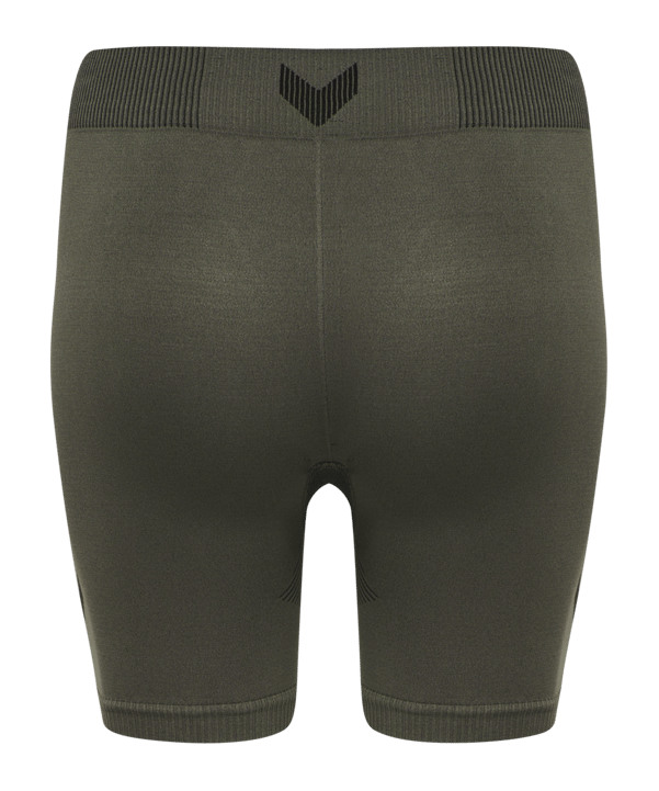 Hummel hmlFIRST Seamless Short Damen Grün F6084 - gruen