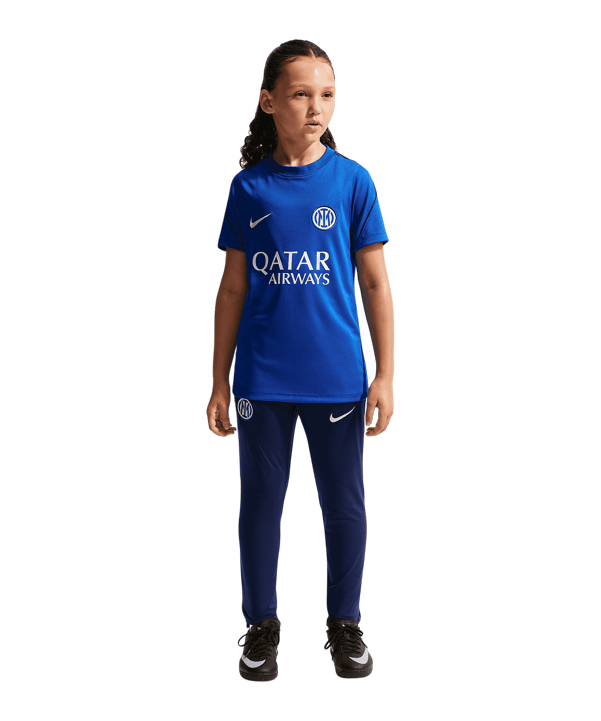 Nike Inter Mailand Trainingsshirt Kids Blau F439