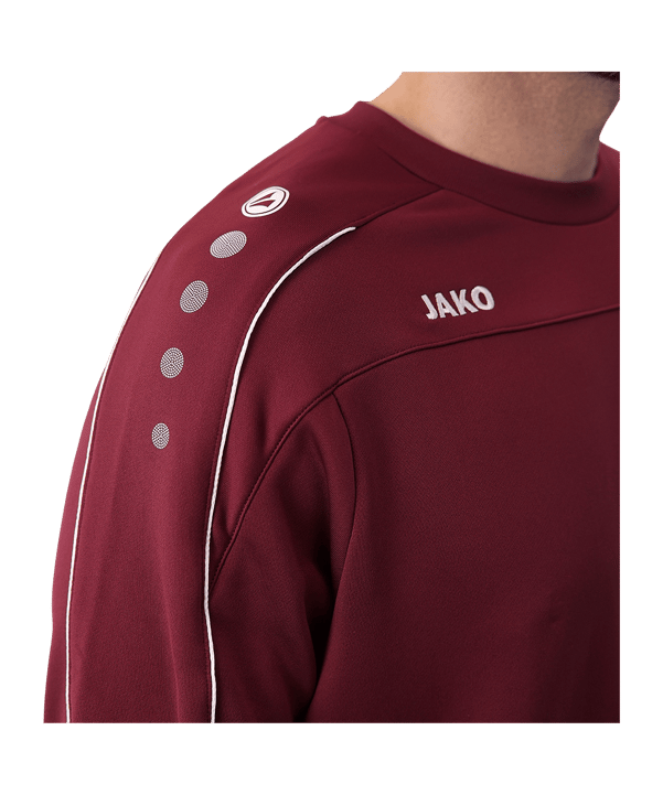 JAKO Classico Sweatshirt Kids Dunkelrot F14