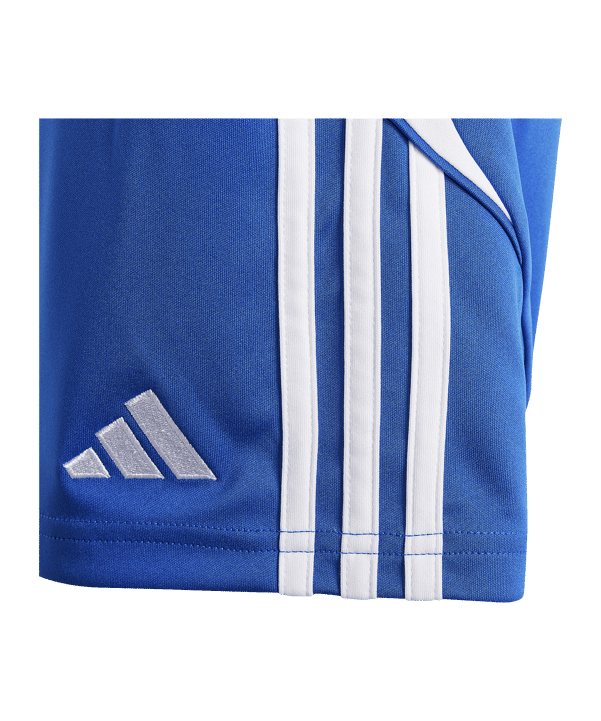 adidas Tiro 24 Short Kids Blau Weiss - blau