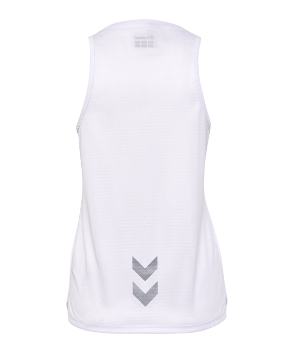 Hummel Run Tanktop Damen Weiss F9001 - weiss