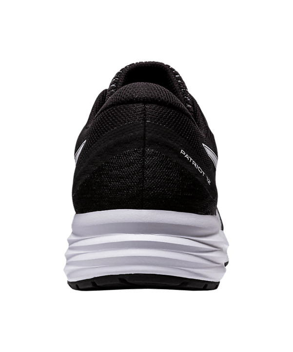 Asics Patriot 12 Running Schwarz Weiss F001 - schwarz