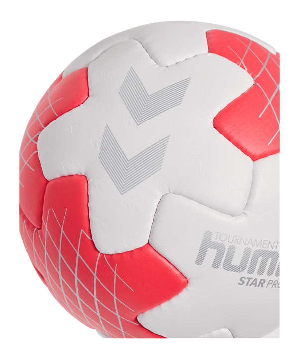 Hummel hmlSTAR Pro Handball Spielball Weiss F9437 - weiss