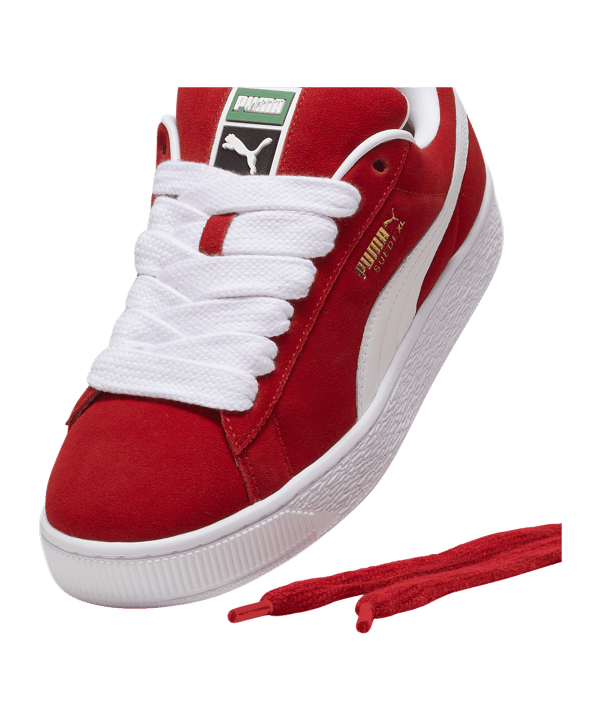 PUMA Suede XL Rot Weiss F03 - rot