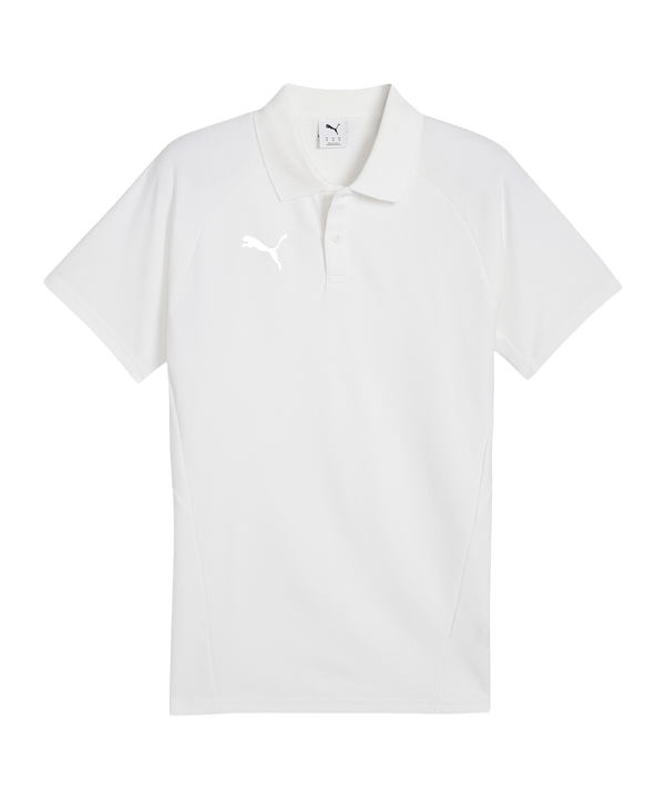 PUMA teamEVOSTRIPE Polo Weiß F04 - weiss