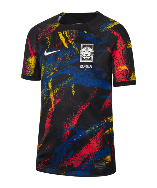 Nike Südkorea Trikot Away WM 2022 Kids F010 - schwarz