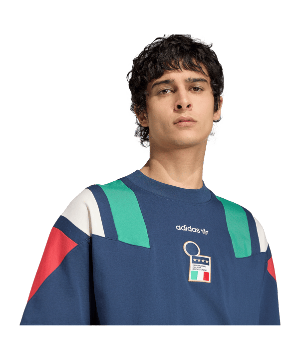 adidas Italie EQT T-Shirt Bleu - bleu