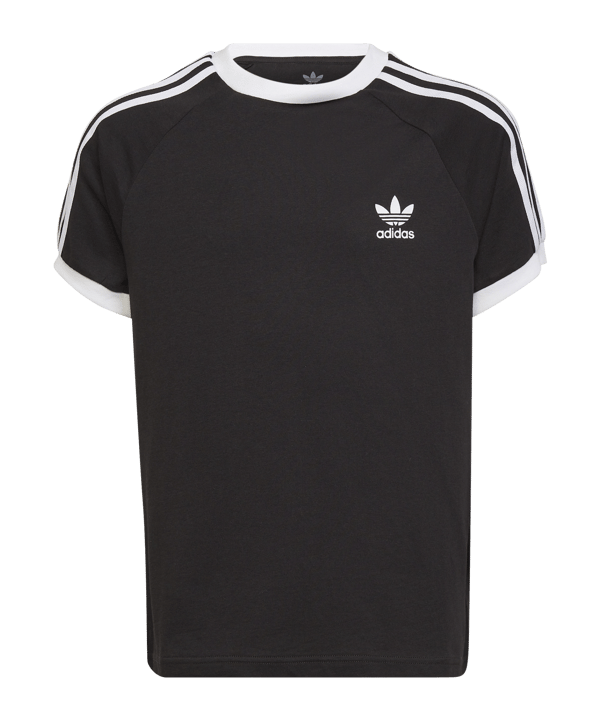 adidas Originals Adicolor 3-Stripes Tee Black - schwarz