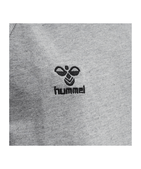 Hummel Move Grid Cotton Sweatshirt Kids Grau F2006 - grau