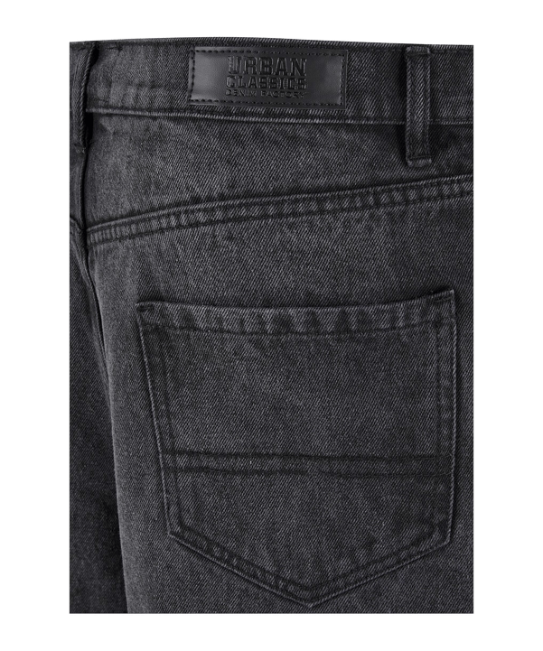 Urban Classic 90s Heavy Denim Short Schwarz - schwarz