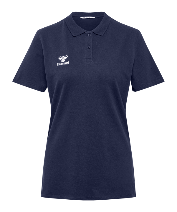 Hummel GO 2.0 Polo Damen Blau F7026 - blau