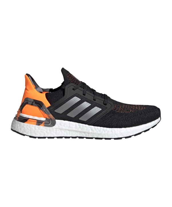 adidas Ultra Boost 20 Running Schwarz Orange - schwarz
