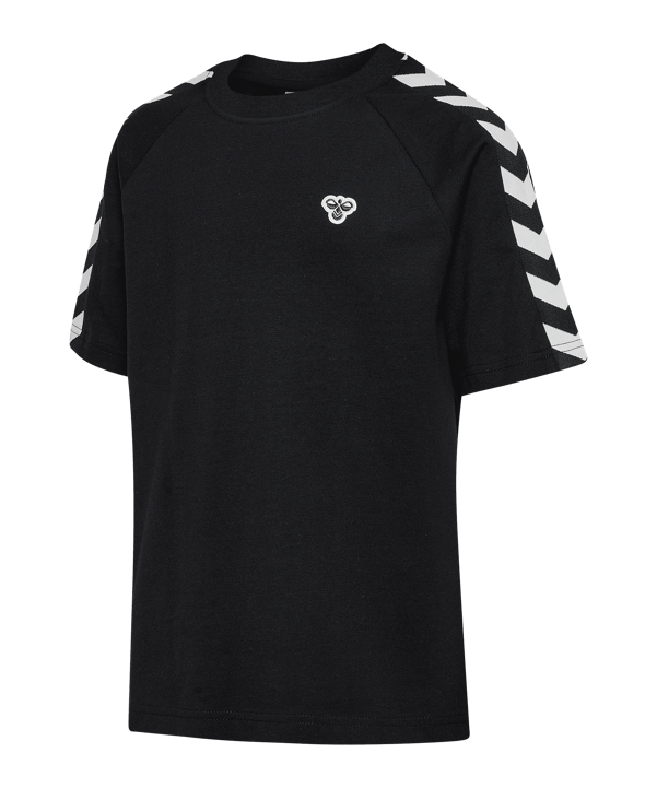 Hummel Archive Loose S/S T-Shirt Kids Schwarz F2001 - schwarz