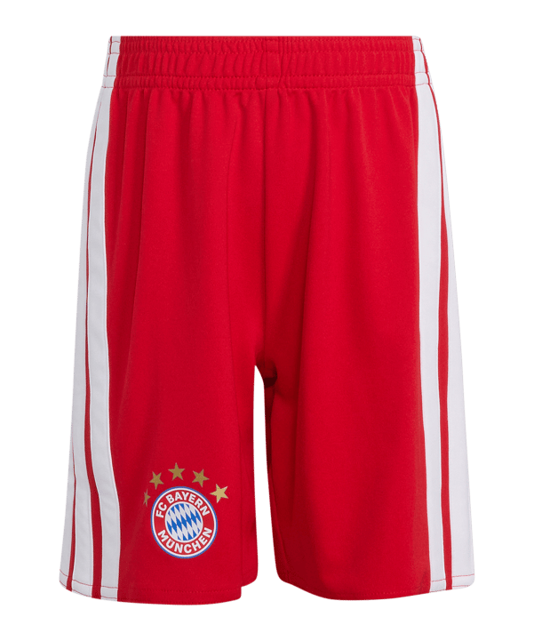 adidas FC Bayern München Trikot Set Home 2026/2027 Kids Rot - rot