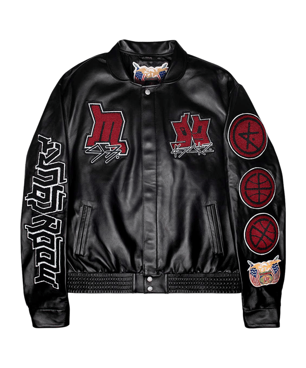 Jeff Hamilton Jeff Hamiltmocourt Meta Full Leather Jacke Schwarz - schwarz