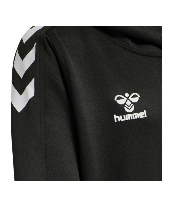 Hummel hmlCORE XK Sweat Hoody Kids Schwarz F2001 - schwarz
