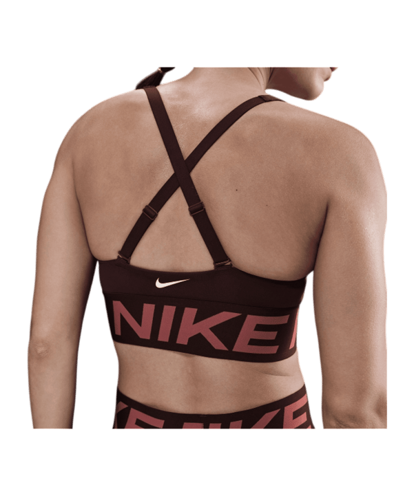 Nike Pro Indy Plunge Sport-BH Dames Rood K652 - rood