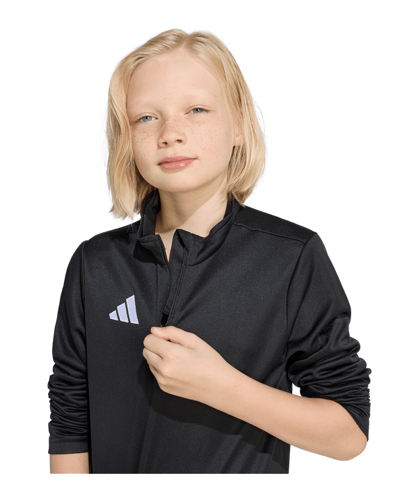 adidas Entrada 26 Training Sweatshirt Kids Schwarz - schwarz