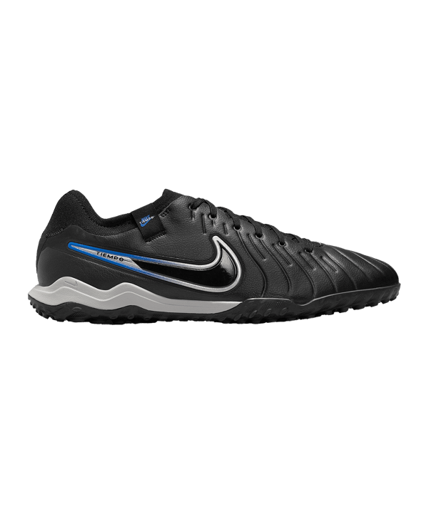 Nike Tiempo Legend X Pro TF Shadow Schwarz Silber Blau F040 - schwarz