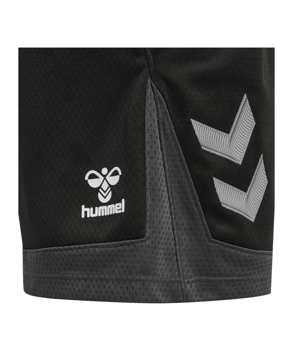 Hummel Lead Poly Shorts Damen Schwarz F2001 - schwarz
