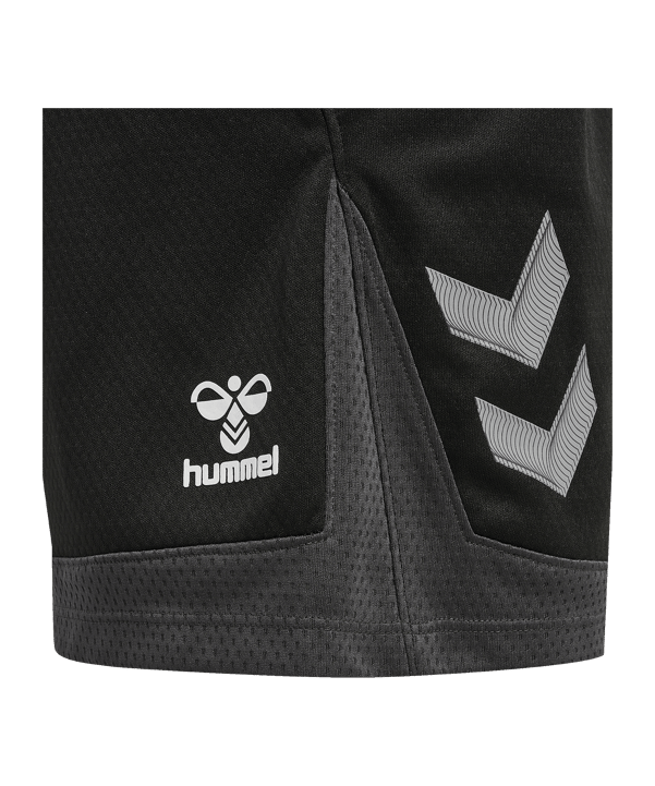 Hummel Lead Poly Shorts Damen Schwarz F2001 - schwarz