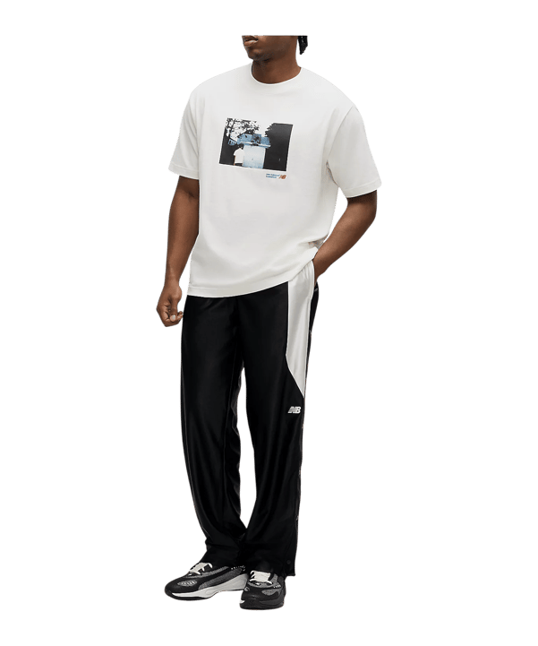 New Balance Photo Graphic T-shirt Grigio - grigio