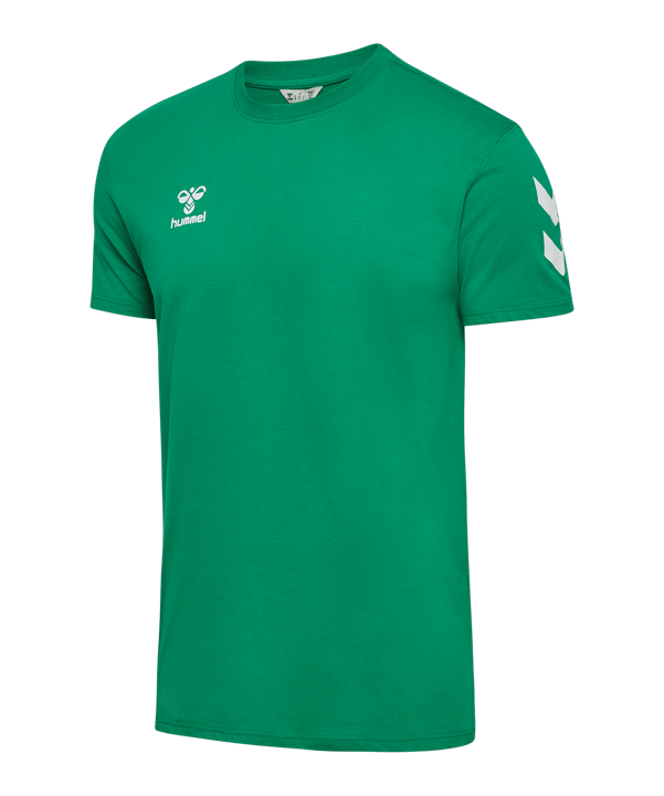 Hummel Go 2.0 Chevron T-Shirt Grün F6235 - gruen