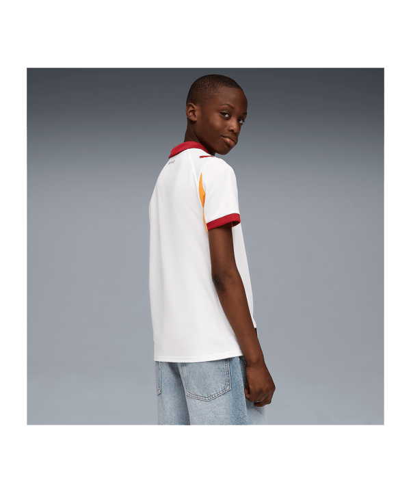 PUMA Galatasaray Istanbul Shirt Away 2025/2026 Kids Wit K02 - wit