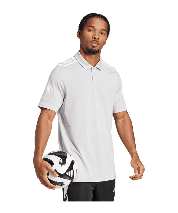 adidas Squadra 25 Polo Grau - grau