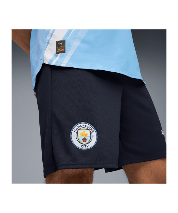 PUMA Manchester City Short Away 2025/2026 Blau F06 - blau