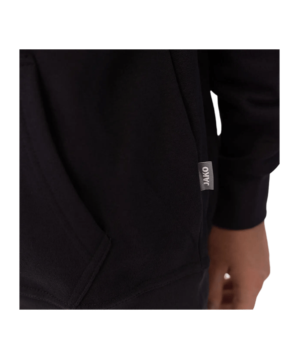 JAKO Sweatshirt à capuche Enfants Noir C800 - noir