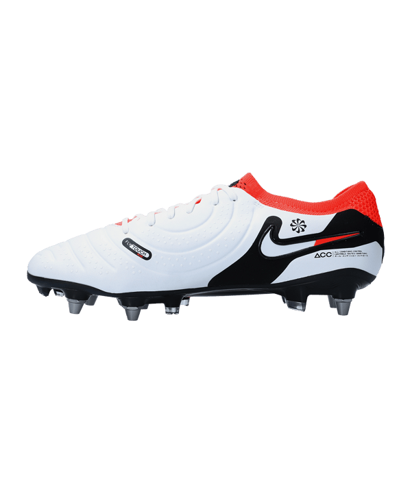 Nike Tiempo Legend X Elite SG-Pro Ready Pro-Player-Edition Weiss Schwarz Rot F100 - weiss