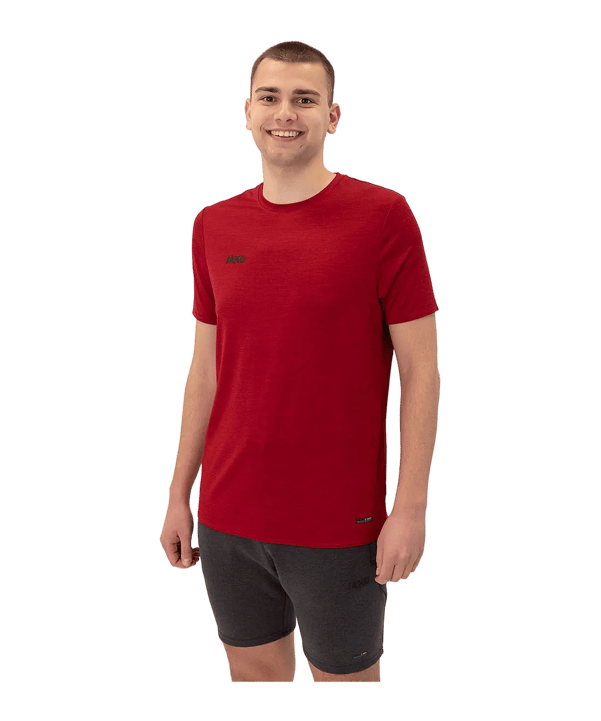 JAKO Premium Basic T-Shirt Rouge C01 - rouge