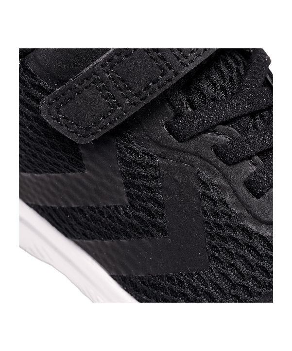 Hummel Actus Tex Recycled Sneaker Kids Schwarz F2001 - schwarz