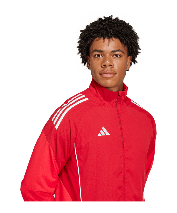 adidas Tiro 25 Competition Trainingsjacke Rot - rot