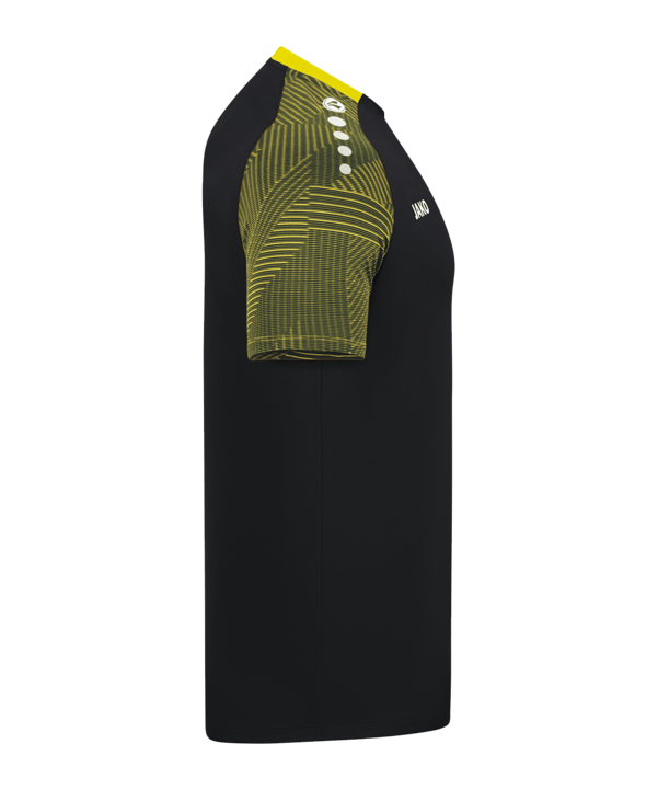 JAKO Performance T-Shirt Schwarz Gelb F808 - schwarz