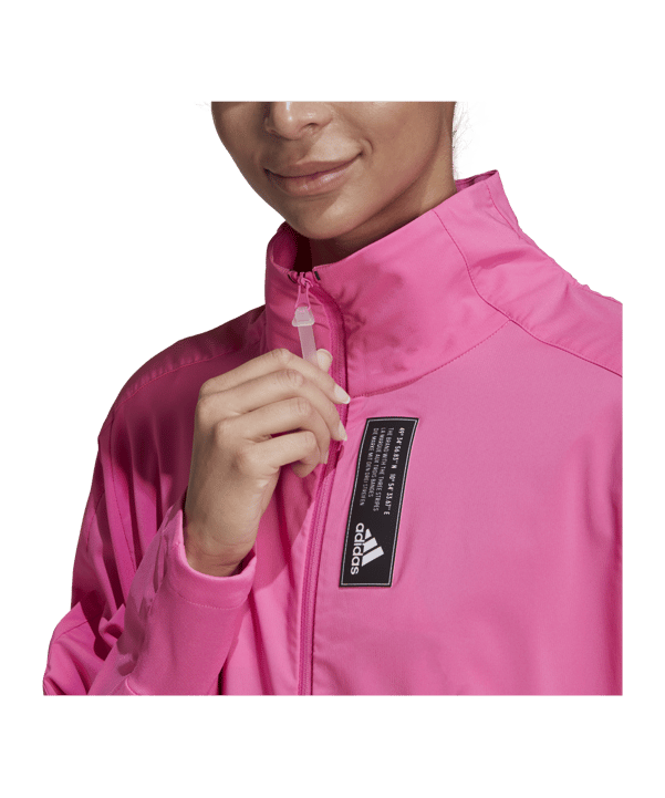 adidas W TE Tracktop PB Jacke Damen Pink - pink