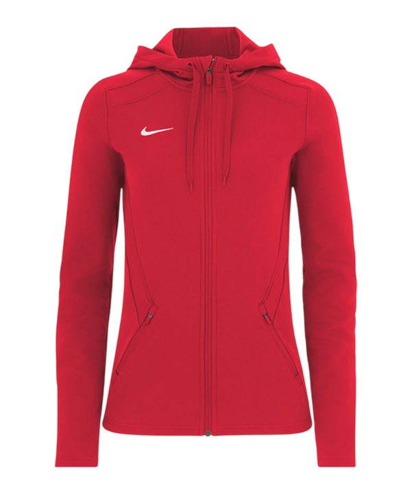 Nike Team Training Kapuzenjacke Damen Rot F657 - rot